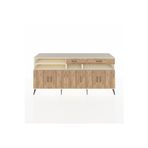 Dienni Hyperion Konsol 7 Raflı 2 Çekmeceli 5 Kapaklı 220 x 44 x 99 cm Aytaşı - Çam