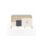 Dienni Hyperion Konsol 7 Raflı 3 Çekmeceli 3 Kapaklı 176 x 44 x 99 cm Aytaşı - Aytaşı - Antrasit