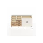 Dienni Hyperion Konsol 7 Raflı 4 Çekmeceli 2 Kapaklı 176 x 44 x 99 cm Aytaşı - Aytaşı - Çam