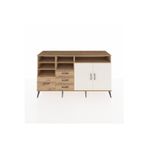 Dienni Hyperion Konsol 7 Raflı 4 Çekmeceli 2 Kapaklı 176 x 44 x 99 cm Çam - Çam - Aytaşı