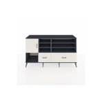 Dienni Hyperion Konsol 8 Raflı 2 Çekmeceli 1 Kapaklı 176 x 44 x 99 cm Aytaşı - Antrasit