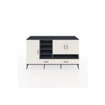 Dienni Hyperion Konsol 8 Raflı 2 Çekmeceli 3 Kapaklı 176 x 44 x 99 cm Antrasit - Aytaşı