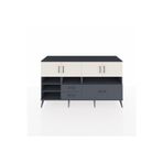 Dienni Hyperion Konsol 8 Raflı 3 Çekmeceli 4 Kapaklı 176 x 44 x 99 cm Antrasit - Aytaşı - Antrasit