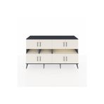 Dienni Hyperion Konsol 8 Raflı 8 Kapaklı 176 x 44 x 99 cm Antrasit - Aytaşı