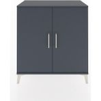 Dienni Hyperion Şifonyer 2 Kapaklı 88X44X96 Antrasit-Antrasit
