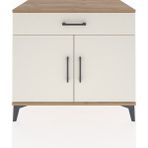 Dienni Hyperion Şifonyer Tek Çekmeceli 2 Kapaklı 88X44X80 Çam-Aytaşı - Atlas Çam