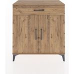 Dienni Hyperion Şifonyer Tek Çekmeceli 2 Kapaklı 88X44X96 Çam-Çam - Atlas Çam