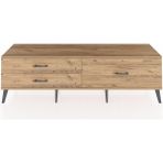 Dienni Hyperion Tv Ünitesi 3 Çekmeceli 176X44X51 Çam-Çam/antrasit
