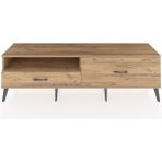 Dienni Hyperion Tv Ünitesi Tek Raflı 2 Çekmeceli 176X44X51 Çam-Çam/çam
