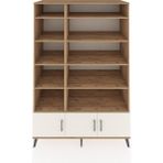 Dienni Kronos Dolap 10 Raflı 3 Kapaklı 132X59X195 Çam-Çam/aytaşı - Atlas Çam