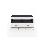 Dienni Kronos Konsol 2 Raflı 4 Çekmeceli 176 x 59 x 99 cm Antrasit - Antrasit - Aytaşı