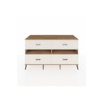 Dienni Kronos Konsol 2 Raflı 4 Çekmeceli 176x59x99 Çam-Aytaşı/Çam