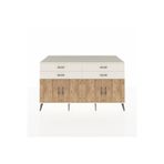 Dienni Kronos Konsol 2 Raflı 4 Çekmeceli 8 Kapaklı 176 x 59 x 99 cm Aytaşı - Çam - Aytaşı