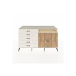 Dienni Kronos Konsol 2 Raflı 5 Çekmeceli 2 Kapaklı 176 x 59 x 99 cm Aytaşı - Çam - Aytaşı
