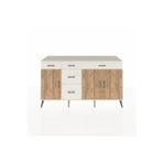 Dienni Kronos Konsol 2 Raflı 5 Çekmeceli 3 Kapaklı 176x59x99 Aytaşı-Çam/Aytaşı