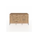 Dienni Kronos Konsol 2 Raflı 5 Çekmeceli 3 Kapaklı 176x59x99 Çam-Çam