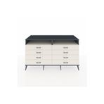 Dienni Kronos Konsol 2 Raflı 8 Çekmeceli 176 x 59 x 99 cm Aytaşı - Antrasit