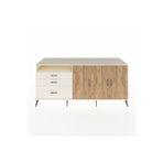 Dienni Kronos Konsol 3 Raflı 2 Çekmeceli 3 Kapaklı 220 x 59 x 99 cm Aytaşı - Çam - Aytaşı