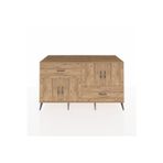 Dienni Kronos Konsol 3 Raflı 2 Çekmeceli 4 Kapaklı 176x59x99 Çam-Çam
