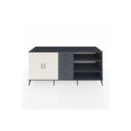 Dienni Kronos Konsol 3 Raflı 4 Çekmeceli 2 Kapaklı 220 x 59 x 99 cm Aytaşı - Antrasit - Antrasit