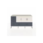 Dienni Kronos Konsol 3 Raflı 6 Çekmeceli 4 Kapaklı 176 x 59 x 99 cm Aytaşı - Aytaşı - Antrasit