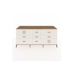 Dienni Kronos Konsol 3 Raflı 7 Çekmeceli 4 Kapaklı 220 x 59 x 99 cm Çam - Aytaşı - Aytaşı