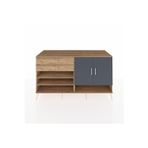 Dienni Kronos Konsol 4 Raflı 2 Çekmeceli 2 Kapaklı 176 x 59 x 99 cm Çam - Çam - Antrasit