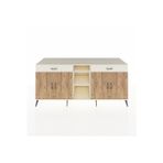 Dienni Kronos Konsol 4 Raflı 2 Çekmeceli 4 Kapaklı 220 x 59 x 99 cm Aytaşı - Çam - Aytaşı