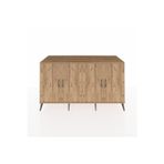 Dienni Kronos Konsol 4 Raflı 4 Kapaklı 176x59x99 Çam-Çam/Antrasit