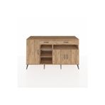 Dienni Kronos Konsol 5 Raflı 2 Çekmeceli 3 Kapaklı 176 x 59 x 99 cm Çam - Çam