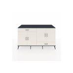 Dienni Kronos Konsol 5 Raflı 2 Çekmeceli 4 Kapaklı 176 x 59 x 99 cm Antrasit - Aytaşı