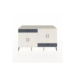 Dienni Kronos Konsol 5 Raflı 2 Çekmeceli 4 Kapaklı 176 x 59 x 99 cm Aytaşı - Antrasit - Aytaşı