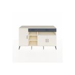 Dienni Kronos Konsol 5 Raflı 3 Çekmeceli 2 Kapaklı 176 x 59 x 99 cm Aytaşı - Antrasit - Aytaşı