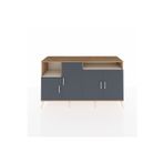 Dienni Kronos Konsol 5 Raflı 4 Kapaklı 176 x 59 x 99 cm Aytaşı - Çam - Antrasit
