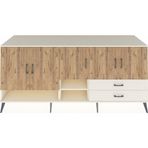Dienni Kronos Konsol 6 Raflı 2 Çekmeceli 5 Kapaklı 220 x 59 x 99 cm Çam - Aytaşı - Aytaşı