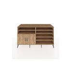 Dienni Kronos Konsol 7 Raflı 2 Kapaklı 176 x 59 x 99 cm Çam - Antrasit - Çam