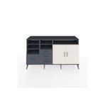 Dienni Kronos Konsol 7 Raflı 4 Çekmeceli 2 Kapaklı 176 x 59 x 99 cm Antrasit - Aytaşı - Antrasit