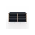 Dienni Kronos Konsol 8 Raflı 176 x 59 x 99 cm Çam - Antrasit