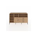 Dienni Kronos Konsol 8 Raflı 3 Çekmeceli 1 Kapaklı 176 x 59 x 99 cm Çam - Çam