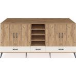 Dienni Kronos Konsol 8 Raflı 3 Çekmeceli 4 Kapaklı 220 x 59 x 99 cm Çam - Çam - Aytaşı