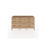Dienni Kronos Konsol 9 Çekmeceli 176 x 59 x 99 cm Çam - Antrasit