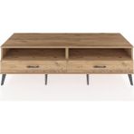 Dienni Kronos Tv Ünitesi 2 Raflı 2 Çekmeceli 176X59X51 Çam-Çam/çam