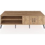 Dienni Kronos Tv Ünitesi 2 Raflı 2 Kapaklı 176X59X51 Çam-Çam/çam