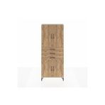 Dienni Mobilya Arges Dolap 4 Raflı 3 Çekmeceli 4 Kapaklı 88x30x221 Aytaşı-çam