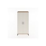 Dienni Mobilya Hyperion Dolap 2 Raflı 2 Kapaklı Tek Askılı 88x44x182 Çam-aytaşı