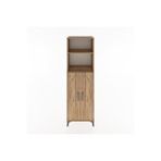 Dienni Mobilya Hyperion Dolap 4 Raflı 2 Kapaklı 60x44x195 Çam-çam