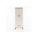 Dienni Mobilya Hyperion Dolap 4 Raflı Tek Çekmeceli 2 Kapaklı 60x44x163 Çam-aytaşı