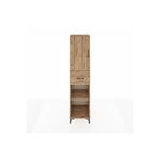 Dienni Mobilya Hyperion Dolap 4 Raflı Tek Çekmeceli Tek Kapaklı 44x44x195 Çam-çam