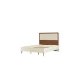 Dienni Terra Modern Çift Kişilik Karyola Ve Başlık Seti(Yatak Dahil Değil) - 160X200 Cm Yatak Uyumlu - 175 Cm Geniş Tasarım Başlıklı Yatak İskele