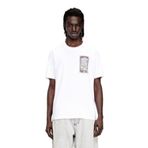 Diesel BEYAZ LOGOLU ERKEK T-SHIRT